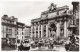 ROMA - FONTANA DI TREVI - ANIMATA E MOVIMENTATA - CARROZZA E CAVALLO - CARTOLINA FOTOGRAFICA FP SPEDITA NEL 1937 - Fontana Di Trevi