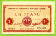 FRANCE / CHAMBRE De COMMERCE De MONTLUÇON - GANNAT / 1 FRANC/ 19 DECEMBRE 1921  N° 28889 / SERIE B / NEUF - Chambre De Commerce