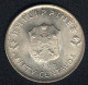 Philippinen, 50 Centavos 1947, Mac Arthur, Silber, AUNC - Filippijnen