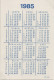 Lottery, Czechoslovak State Lottery, Czecho-Slovakia,1985, 60 X 90 Mm - Tamaño Pequeño : 1981-90