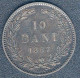 Rumänien, 10 Bani 1867 Heaton - Romania