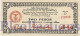 PHILIPPINES 2 PESOS 1944 PICK S516b AU+ EMERGENCY BANKNOTE - Filippijnen