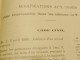 Delcampe - 1909  RECUEIL Des LOIS ,dont Aussi Sur L'absinthe ;  Criminalité, Etc - Gesetze & Erlasse