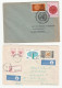 UNITED NATIONS Topic 2 Diff  1970s Poland COVERS  UN Event And Registered Stamps Cover - ONU
