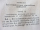 Delcampe - 1911  RECUEIL Des LOIS ,dont Aussi Sur Les Conventions D'extraditions Des Malfaiteurs Fugitifs, Etc ; Etc - Gesetze & Erlasse