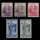 SAN MARINO STAMPS.1924.75th Anv.Garibaldi.SCOTT 84-88.MH. - Nuevos