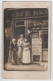 CARTE PHOTO RUE DE LA MADELEINE ? (collée Sur Un Journal De 1938) CAFE - DEGUSTATION CAFE DEBRAY - MARC DE BOURGOGNE -zz - A Identifier