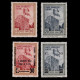 SAN MARINO.1941.Flags Italy S.Marino.SET 4 STAMPS.MH. - Unused Stamps