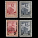 SAN MARINO.1941.Flags Italy S.Marino.SET 4 STAMPS.MH. - Ungebraucht