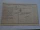 France Cours D'instruction Mandat Chargé Annulé / Spécimen 1954 Pour La Guadeloupe (Sainte Marie) Cours Pratique Orléans - Cours D'Instruction