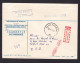 Turkey: Postal Service Cover To Germany, 1985, German R-label, C1 Customs Declaration At Back (minor Damage) - Cartas & Documentos