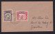 North Borneo: Cover, 1947, 2 Stamps, Overprint, Monkey, Map (minor Damage, Maybe Falsification?, See Scan) - Nordborneo (...-1963)