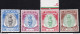 1950-56 Malaysian States PERAK - SG 145/148  4 High Values MNH/** - Andere & Zonder Classificatie