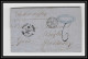 36880 Maritime Paquebot Steamer Guadeloupe Pour Bordeaux France 1863 Marque Postale D'entrée Lettre Cover - Briefe U. Dokumente