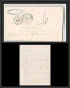 36874 Maritime Paquebot Steamer St Pierre Martinique Pour Bordeaux France 1861 Marque Postale D'entrée Lettre Cover - Brieven En Documenten