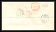 36213 1851 Steamer Niagara Paid New York Usa Cognac Charente Marque Postale Maritime Cover Schiffspost Lettre LAC - Marques D'entrées