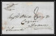 36044 1852 BRIGHTON England Cognac Charente Marque Postale Maritime Cover Schiffspost Lettre LAC - Marques D'entrées