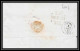 36035 1847 Londres London England Cognac Charente Marque Postale Maritime Cover Schiffspost Lettre LAC Discount - Entry Postmarks