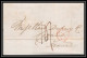 36036 1845 Londres London England Cognac Charente Marque Postale Maritime Cover Schiffspost Lettre LAC Discount - Marques D'entrées