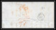 36022 1851 Liverpool England Port Payé PAID Cognac Charente Marque Postale Maritime Cover Schiffspost Lettre LAC - Marques D'entrées
