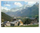 74.LES OUCHES.VUE PANORAMIQUE.CHAINE DU MONT BLANC.CPSM - Les Houches