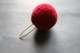 Pompon Ancien Dit Boule  Rouge   époque XIX° Second Empire - Equipaggiamento