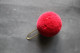 Pompon Ancien Dit Boule  Rouge   époque XIX° Second Empire - Equipo