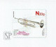 Portugal 2022 1 Bilhete Postal Instrumentos Musicais Das Bandas Filarmónicas 2.º Grupo Trompete Music Musica Musique - Ganzsachen