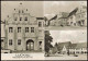 Luckau Łuków DDR Mehrbild-AK Mit Internat, Am Markt, Marktplatz 1979 - Luckau