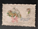 Joyeux Noël - Carte 3D - Ange - Colombe - Bord Relief Et Découpé - Carte Postale Ancienne - Sonstige & Ohne Zuordnung