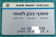 ISRAEL CREDIT CARD BANK LEUMI - Carte Di Credito (scadenza Min. 10 Anni)