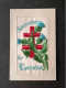 Fantaisie - Carte Brodée - Souvenir De Lorraine - Croix Lorraine - 1918 - Carte Postale Ancienne - Embroidered