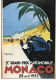 Monaco Grand Prix 1933  -   Bugatti   -   Illustration Par Geo Ham  - Original La Cigogne Edition CPSM - Grand Prix / F1