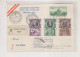 VATICAN 1958 Registered Airmail Postcard To Austria First Flight ROMA.WIEN - Cartas & Documentos