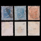 ITALY STAMPS.1867-77.K.Victor Emmanuel II .NOS.YVERT 23-23a-24.USED. - Usados