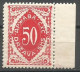 Yugoslavia SHS Slovenia Porto Mi.40 With Partial Imprint On Backside Abklatsch MNH / ** 1919 - Neufs