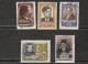 URSS Lot 47 Timbres Personnage Année 1959 - Année 1960 - Année 1957 - Année 1964 - Année 1965 - Oblitérés