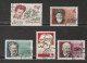 Delcampe - URSS Lot 47 Timbres Personnage Année 1959 - Année 1960 - Année 1957 - Année 1964 - Année 1965 - Used Stamps