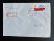 NETHERLANDS 1989 REGISTERED LETTER VEENENDAAL TO LUNTEREN 22-08-1989 NEDERLAND AANGETEKEND - Cartas & Documentos