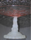 Delcampe - -BELLE COUPE/PIED CRISTAL BACCARAT PIED DAUPHIN COUPE ROSE Mod. Renaissance  E - Glass & Crystal