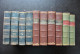 RARE Lot Of 10 19th Old Books Captain MARRYAT Anthony Adolphus TROLLOPE Marion Crawford Reliure Cuir Litterature XIXè - 1850-1899