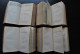 RARE Lot Of 10 19th Old Books Captain MARRYAT Anthony Adolphus TROLLOPE Marion Crawford Reliure Cuir Litterature XIXè - 1850-1899