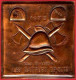 ** PLAQUE  POMPIERS  DINAN  1978 ** - Firemen