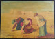 A. Rubin. Copie Ancienne Du Tableau "Les Glaneuses" De François Millet Sur Carton George Rowney London England - Oelbilder