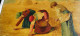 Delcampe - A. Rubin. Copie Ancienne Du Tableau "Les Glaneuses" De François Millet Sur Carton George Rowney London England - Oelbilder