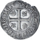 France, Charles VI, Blanc Guénar, 1380-1422, Tournai, Billon, TB+ - 1380-1422 Charles VI Le Fol