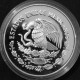 MEXICO 1999 $5 CUAUHTEMOC VESSEL Silver Coin, PROOF Ed., In Capsule, Some Slight Hairlines, Rare - Messico