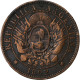 Argentine, 2 Centavos, 1892, Bronze, TB, KM:33 - Argentina