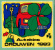 Sticker - Autobios - DROUWEN 1983 - Autocollants