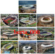 South Africa 2010 FIFA World Cup Football Stadiums Set Of 10 New Postcards - Estadios